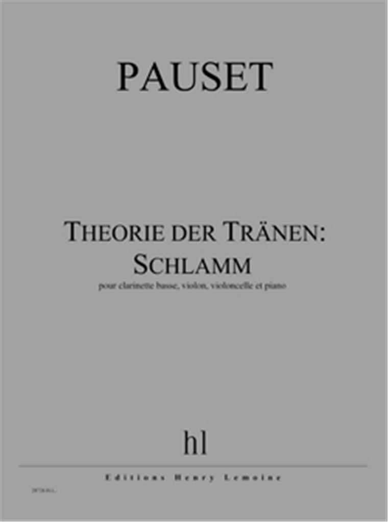 Theorie Der Tränen: Schlamm